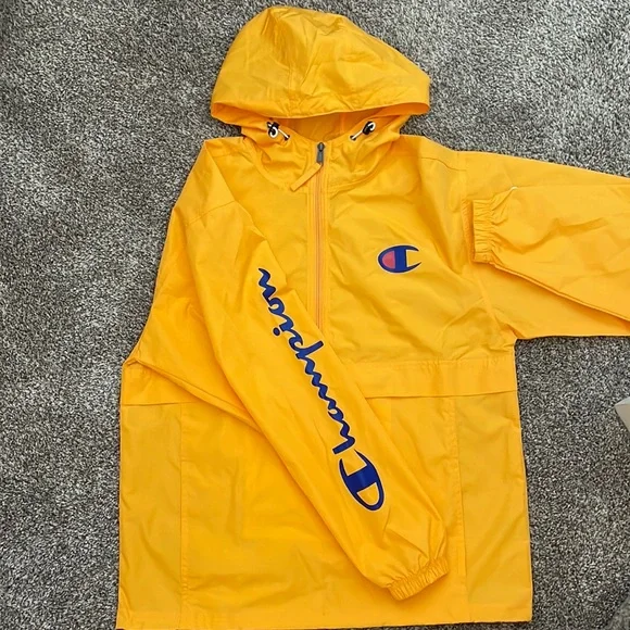 Yellow Windbreaker Champion Herren Champion Jackets Coats Champion - Main Image